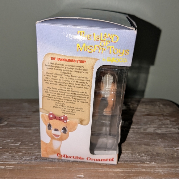 90s Rudolph Vintage CVS Enesco Exclusive Clarice Ornament - Picture 4 of 10